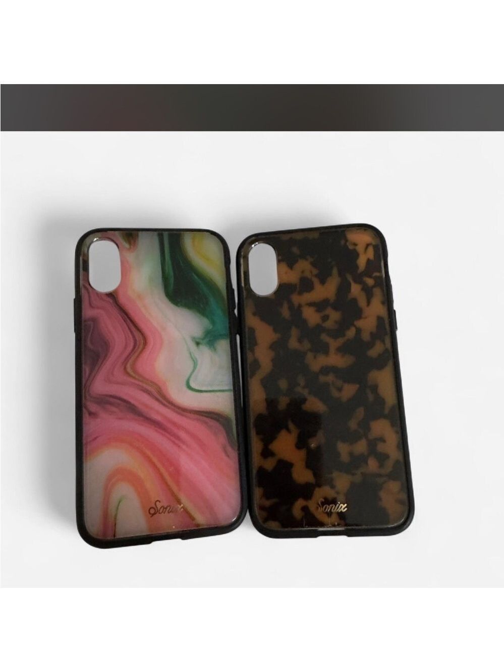 Sonix Marble and Tortoise Shell iPhone x/xsCases
